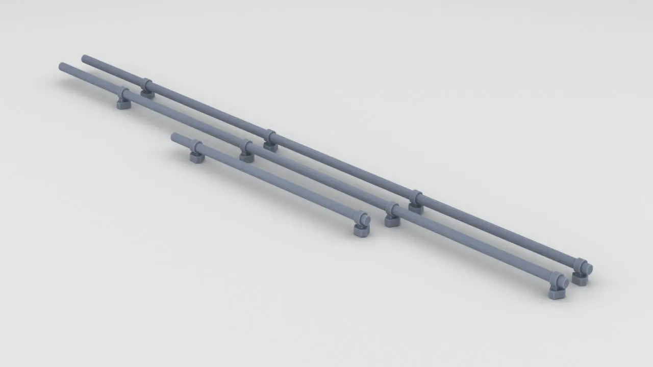 1/12 USN PT Boat 109 Handrail for Day Cabin Set - distefan 3d print