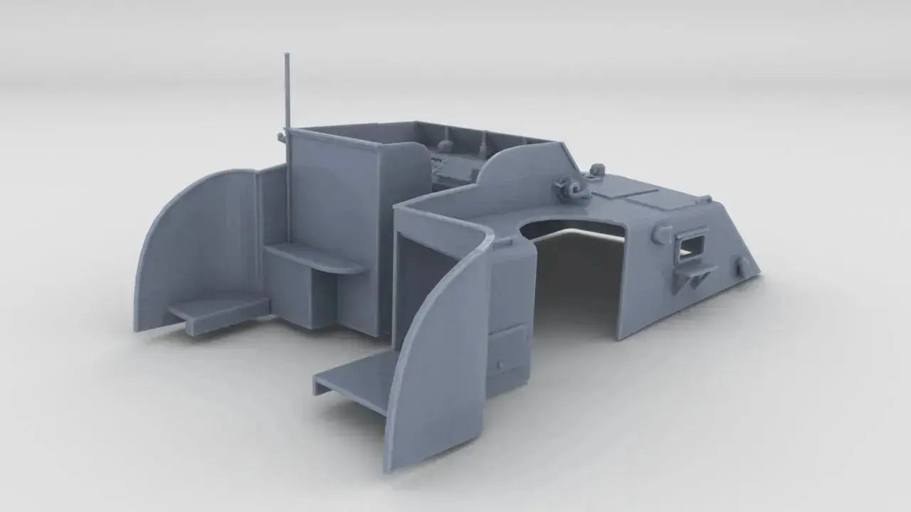 1/12 USN PT Boat 109 Main Cabin - distefan 3d print