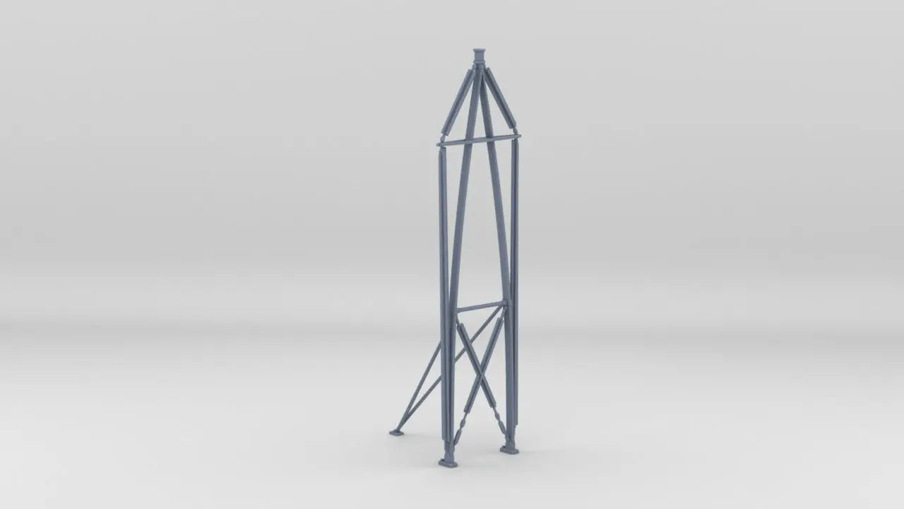 1/12 USN PT Boat 109 Main Mast - distefan 3d print