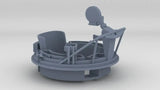 1/12 USS Elco 103 Class PT Boat Aft Turret Mount