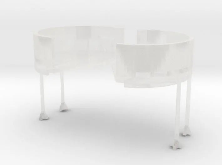 1/125 US Fletcher Forward Deck 1 - 20mm Tub SET - distefan 3d print