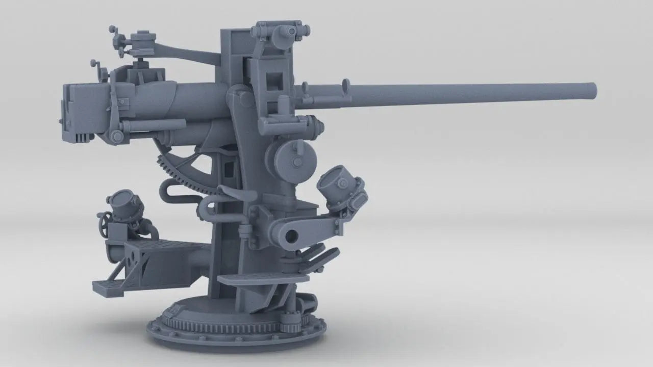 1/125 USN 3-inch 50 Cal. Deck Mount Mk22 - distefan 3d print