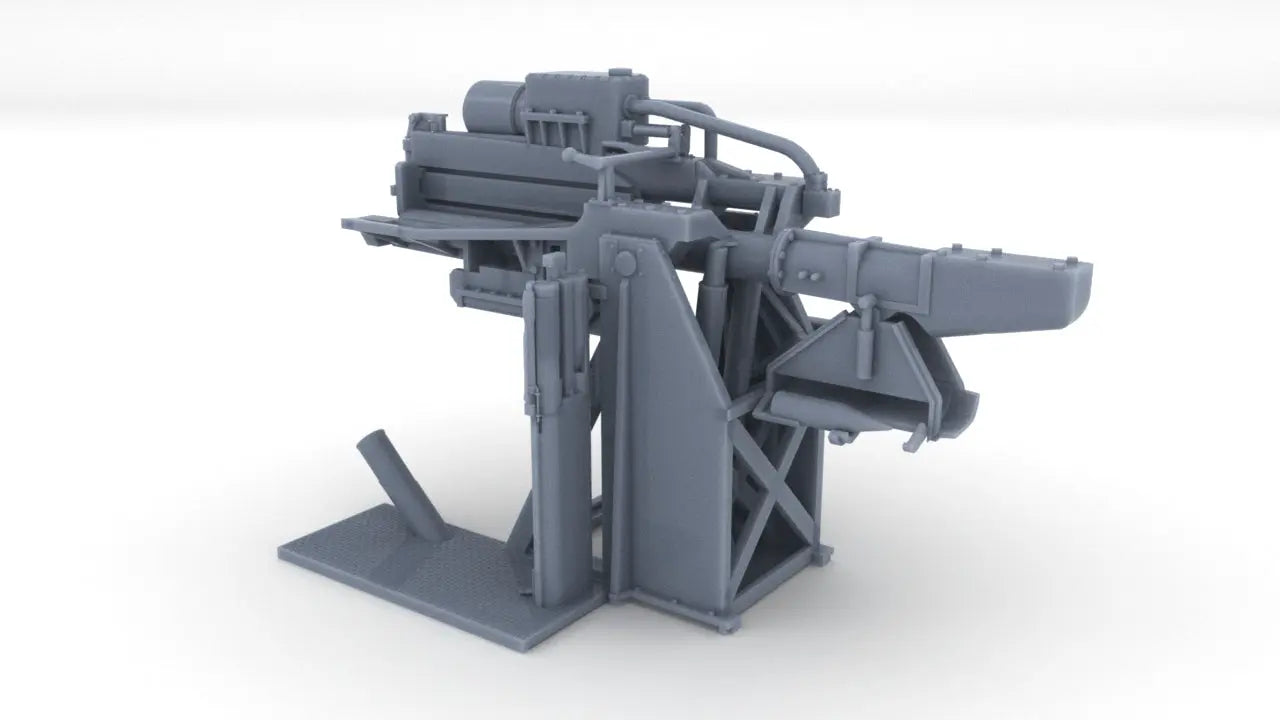 1/125 USN 5-inch Loading Machine Port Resin3Dinteractive