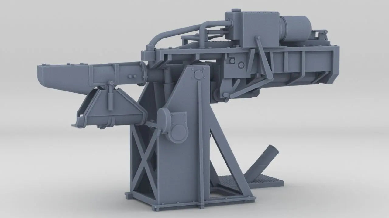 1/125 USN 5-inch Loading Machine Port Resin3Dinteractive