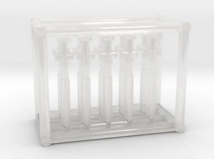 1/125 USN fire plug set 10pcs 3d printed
