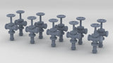 1/125 USN Fire Plug Set (10pcs)