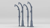 1/125 USS Fletcher Whaleboat Cranes Set (4pcs)