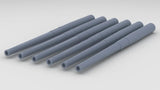 1/125 HMS Battlecruiser Queen Mary Barrel Set (6pcs)