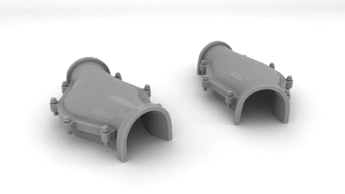 1/125 USN Chain Locker Covers Foredeck Set - distefan 3d print