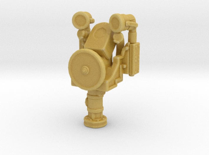 1/125 USN helm pedestal with wheel - distefan 3d print