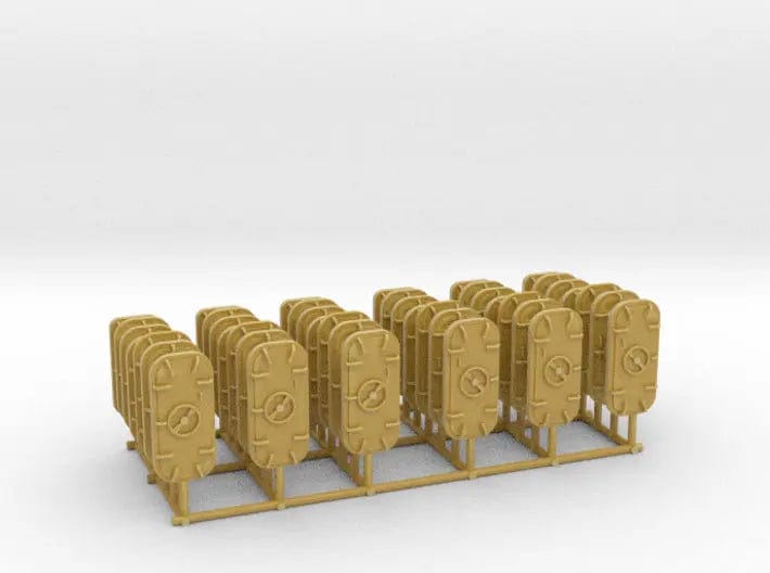 1/125 USN watertight doors with handles set 2 - distefan 3d print