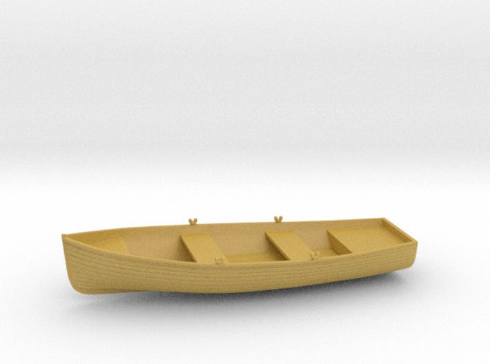 1/125 USN wherry life raft boat - distefan 3d print