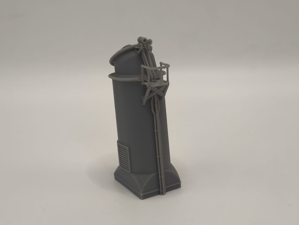 1/125 USS Fletcher Funnel 1 - distefan 3d print – alternate view