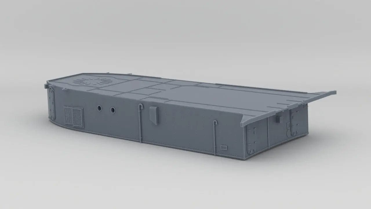 1/125 USS Fletcher Structure Forward Deck 1 - distefan 3d print – alternate view