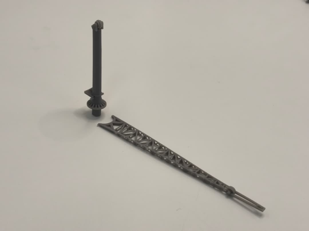 1/125 USS Juneau (CL-52) Crane Tower Set Protosoon – alternate view