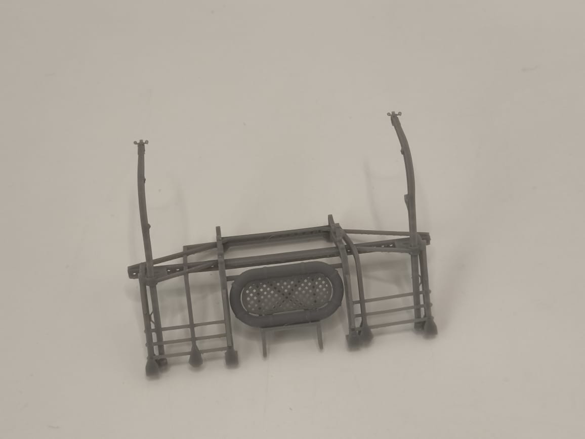 1/125 USS Ward Boat Skids (Starboard) - distefan 3d print