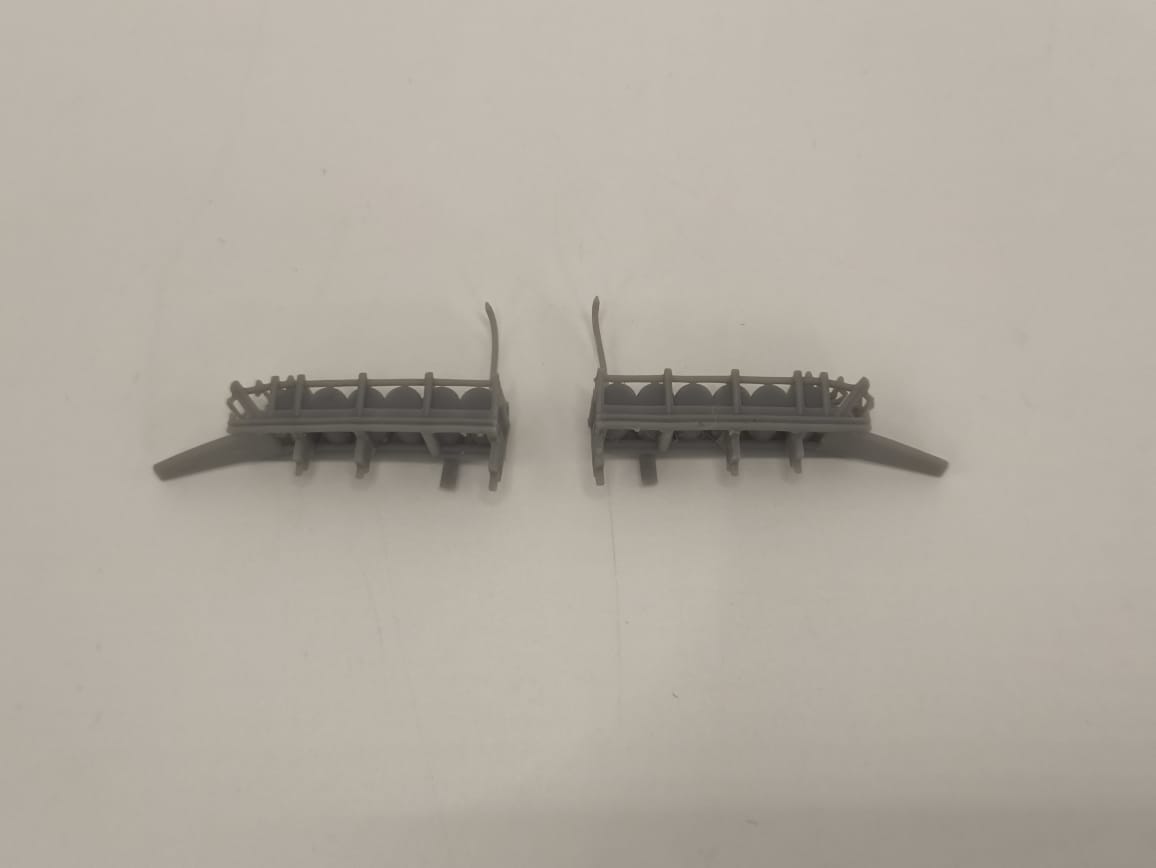 1/125 USS Ward Depth Charge Loaded Set - distefan 3d print