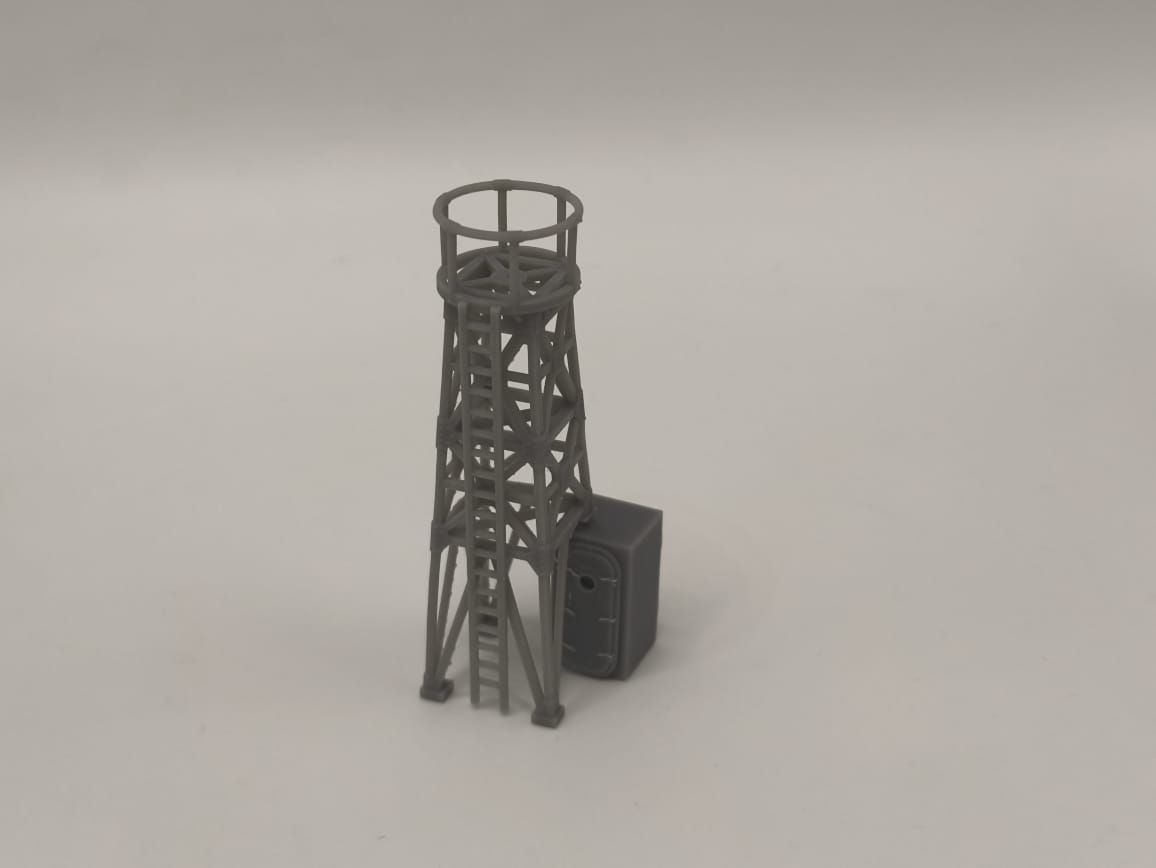 1/125 USS Ward Searchlight Tower - distefan 3d print
