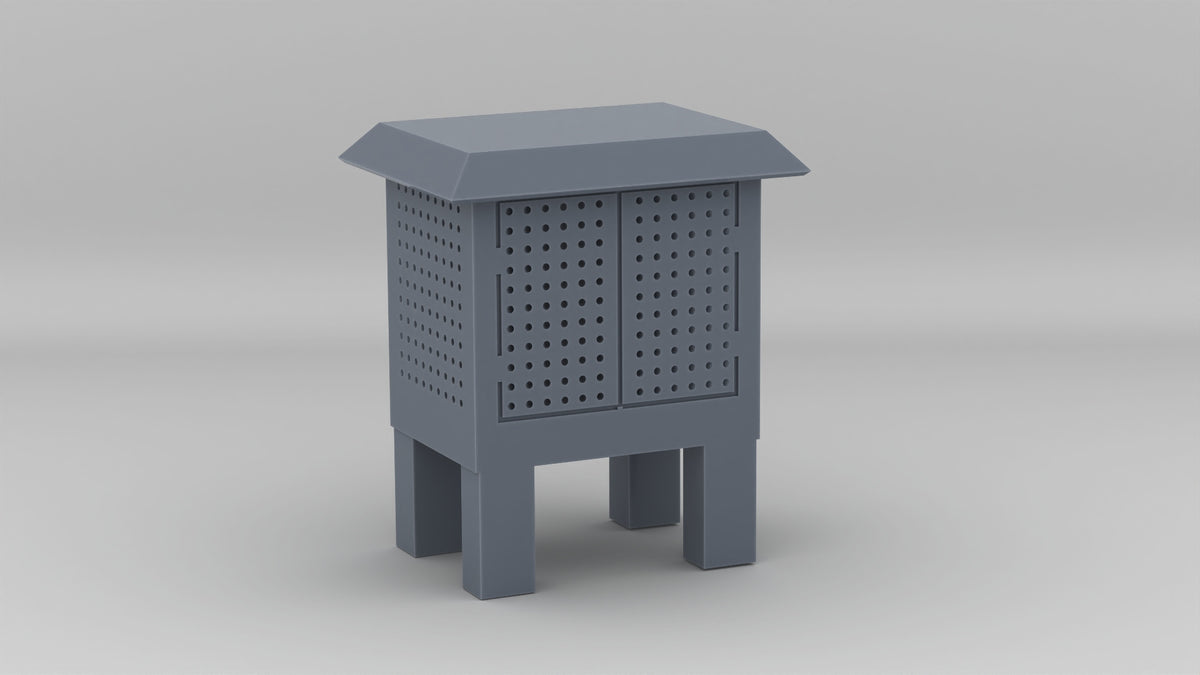1/125 USS Ward Vegetable Box - distefan 3d print