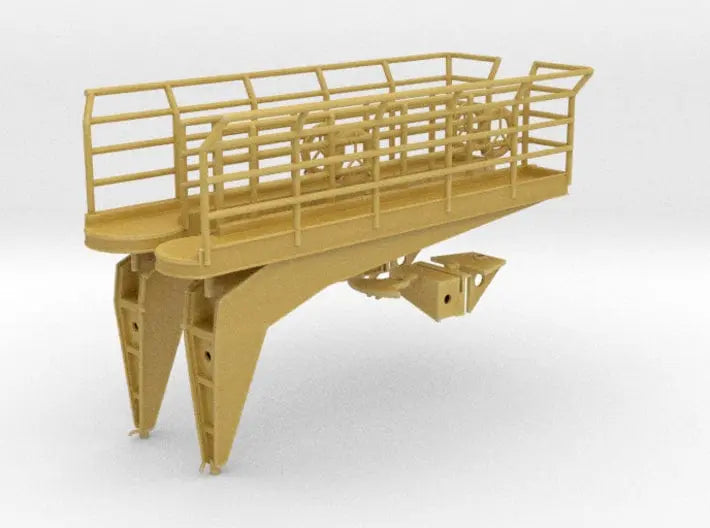 1/128 Bismarck bridge wing set 2pcs - distefan 3d print