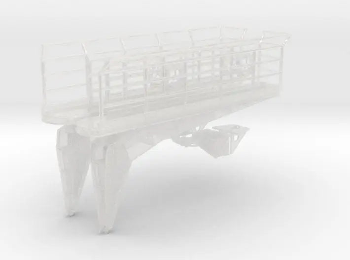 1/128 Bismarck bridge wing set 2pcs - distefan 3d print