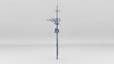 1/128 DKM Bismarck Aft Mast