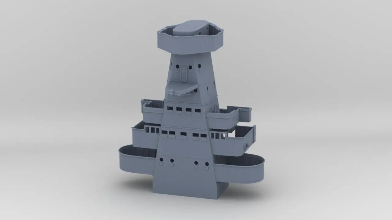 1/128 DKM Graf Spee Command Tower - distefan 3d print