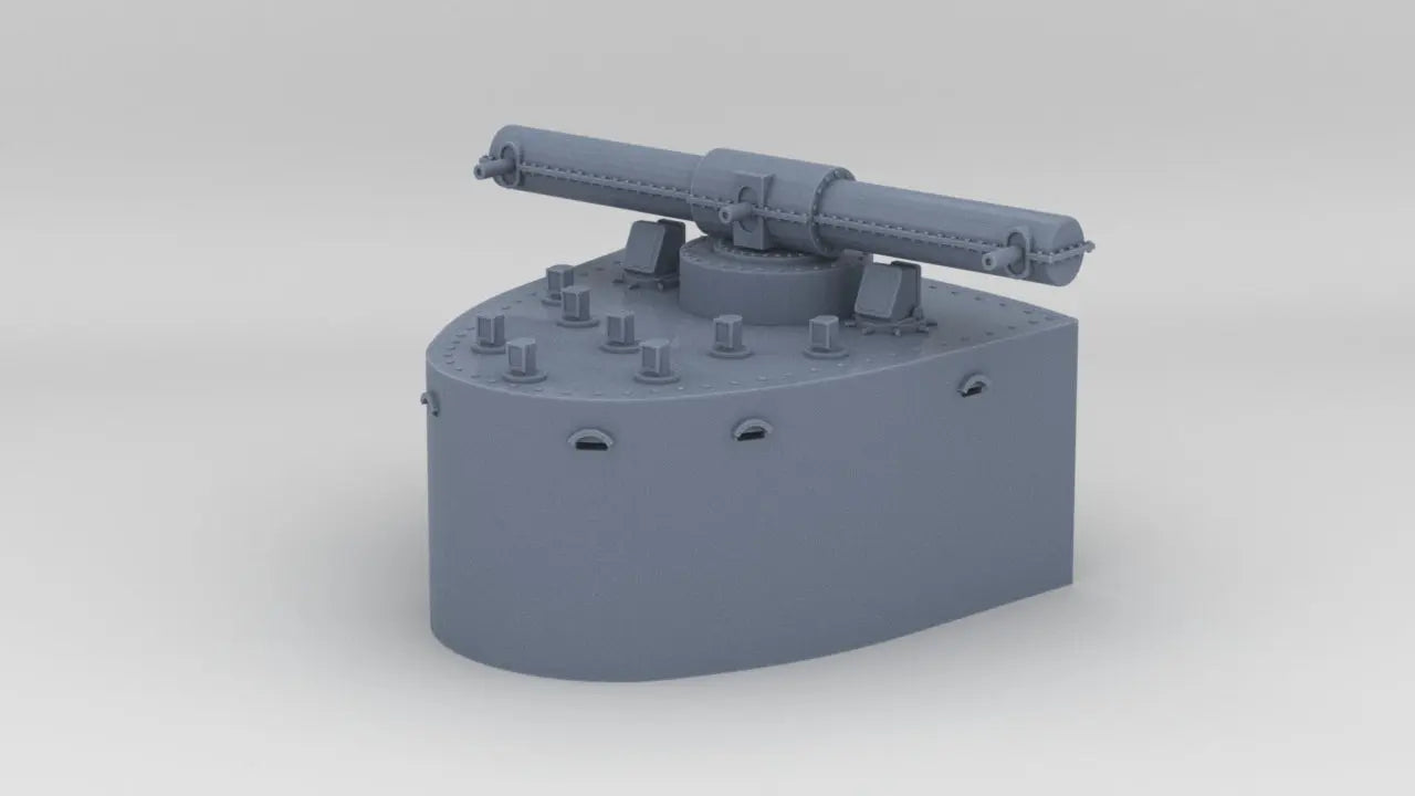 1/128 DKM Graf Spee Forward Fire Control Post - distefan 3d print