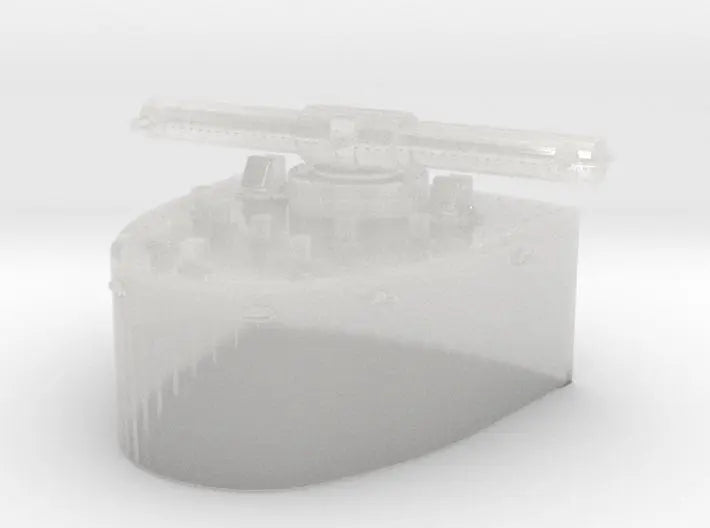 1/128 DKM Graf Spee Fore fire control post - distefan 3d print