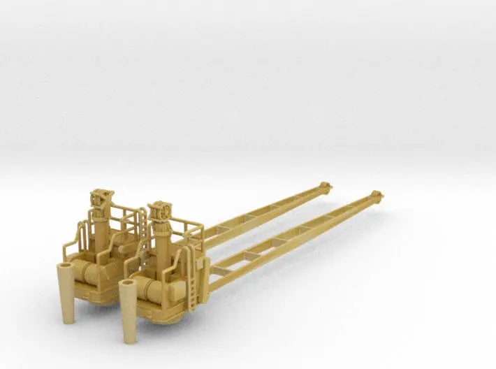1/128 DKM Graf Spee seaplane crane set - distefan 3d print