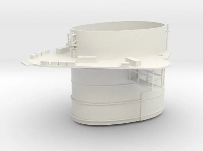1/128 DKM Scharnhorst amidship deck 1 funnel - distefan 3d print