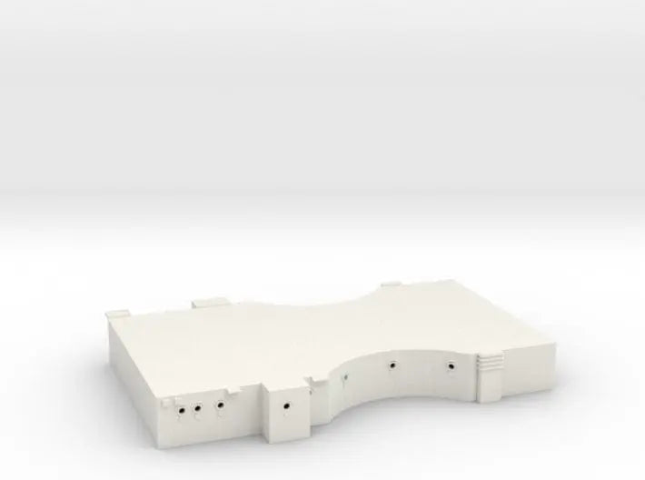1/128 DKM Scharnhorst forward structure deck 1 p1 - distefan 3d print