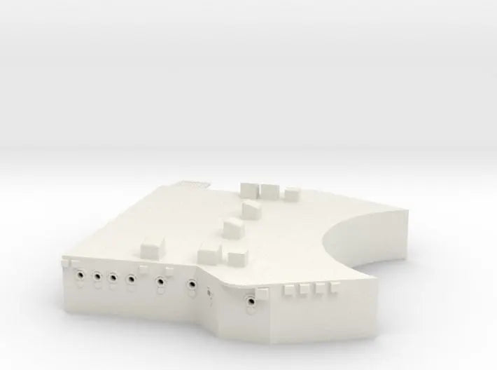 1/128 DKM Scharnhorst Fore Structure Deck1 P2 - distefan 3d print