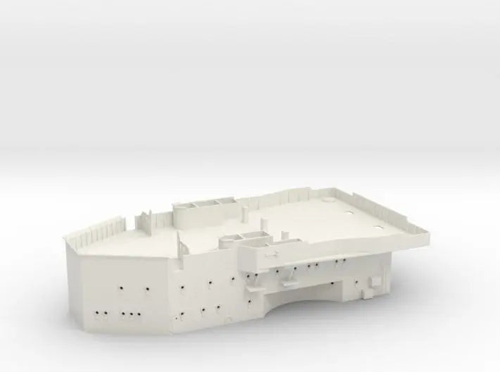 1/128 DKM Scharnhorst forward structure deck 2-3-4 - distefan 3d print
