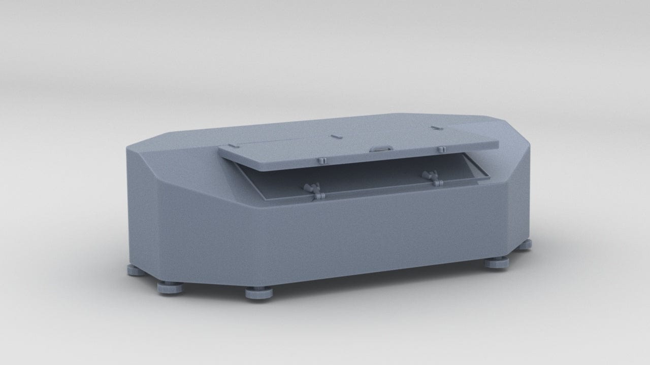 1/128 DKM Stern Deck Hatch v6 - distefan 3d print