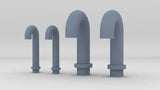 1/128 DKM Vent Tubes Set (4pcs)