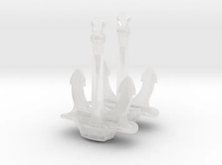 1/128 DKM bow anchor set 2pcs - distefan 3d print