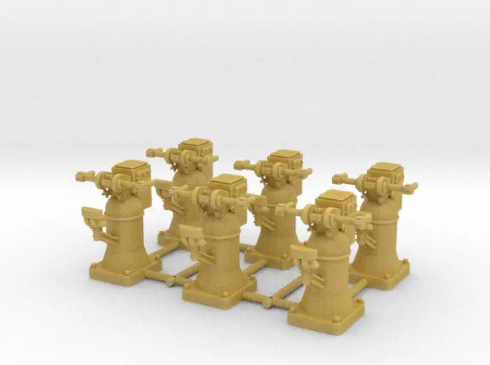 1/128 DKM Flak ZAG Set x6 - distefan 3d print