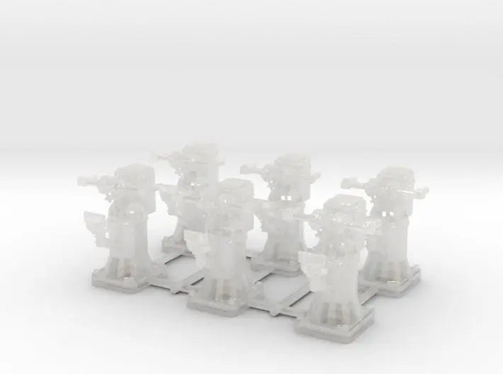 1/128 DKM Flak ZAG Set x6 - distefan 3d print