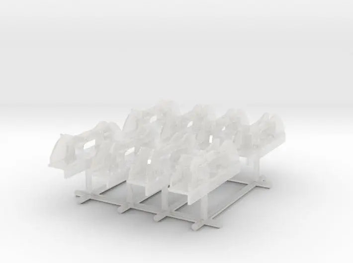1/128 DKM Side Big Roller Fairlead SET x8 - distefan 3d print