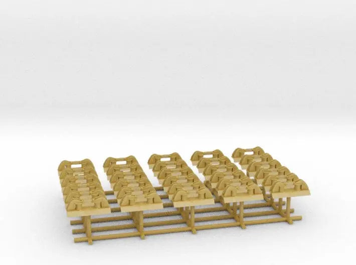 1/128 DKM Side Small Roller SET x30 - distefan 3d print