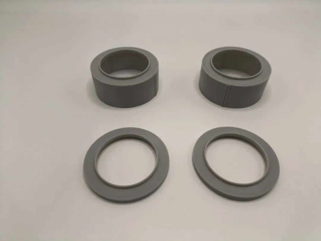 1/128 HMS 15-inch 381mm Mark I Gun Turret Barbette Set (4pcs) - distefan 3d print