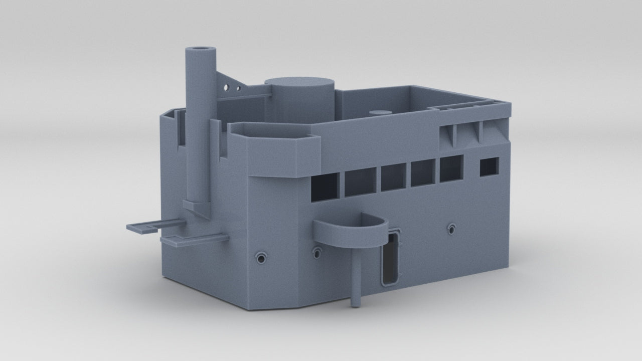 1/128 HMS Dido Forward Deck 3 Protosoon