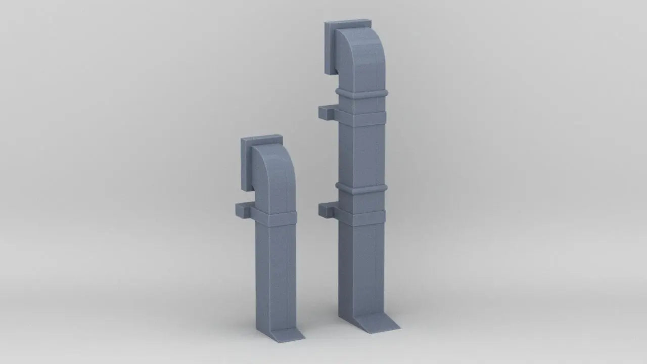 1/128 HMS Hood - Aft Deck Vents Set (2pcs) - distefan 3d print