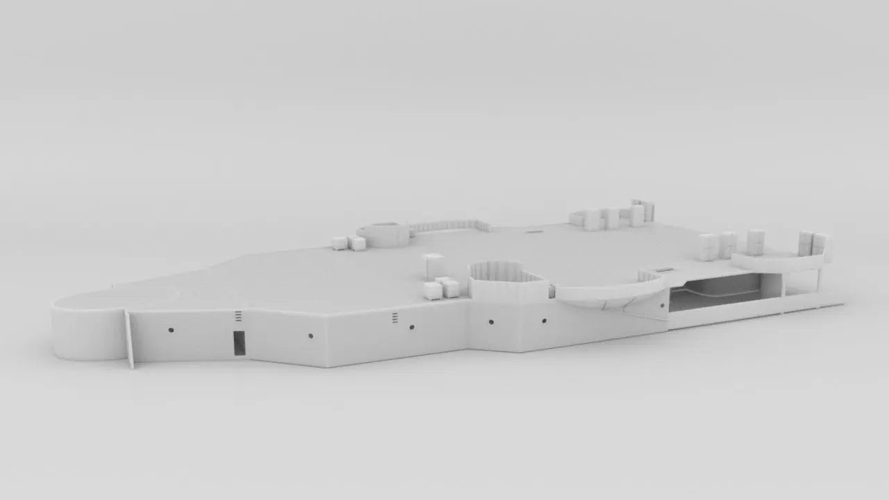 1/128 HMS Hood - Forward Deck 1 3dspro