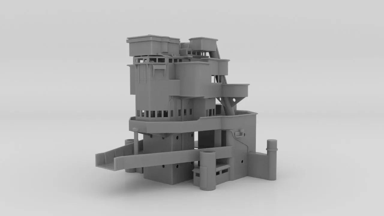 1/128 HMS Hood - Forward Deck 3 Bridge 3dspro