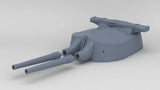 1/128 HMS Hood Twin 15 in 381mm Gun "A" Set