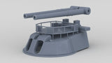 1/128 HMS Vanguard 15-inch 381mm Mark I Gun Turret "B"