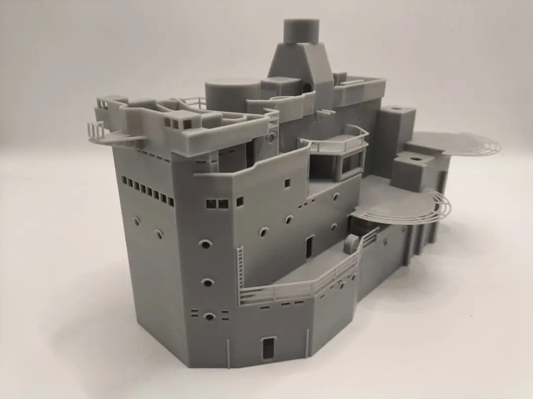 1/128 HMS Vanguard Bridge Superstructure - distefan 3d print