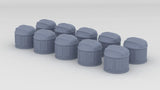 1/128 HMS Vanguard Fire Control Directors Set (10pcs)